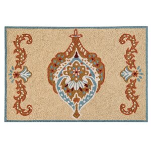 Rockcrest Wool Tan Area Rug