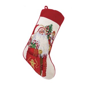 Lolly Jolly Christmas Needlepoint Stocking