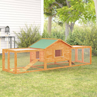 Archie Oscar Freddie Duplex Chicken Coop With Outdoor Run