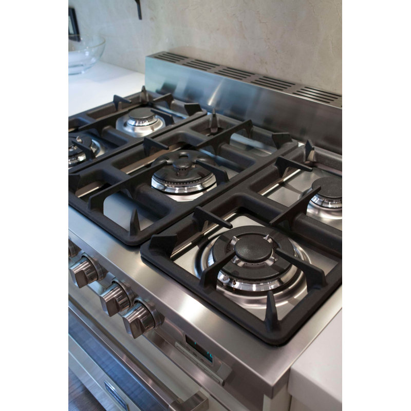 Verona 36 Free Standing Dual Fuel Range Reviews Wayfair 36 Free Standing Dual Fuel Range