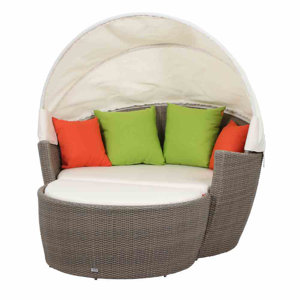 2-tlg. Ruhebett-Set Hawaii mit Kissen von Siena ..