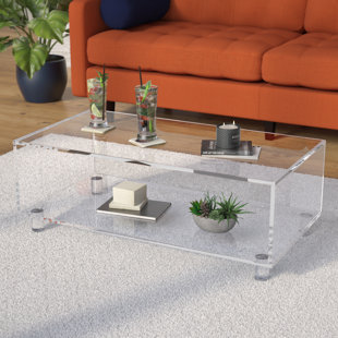 Acrylic Coffee Tables You Ll Love Wayfair Richard Modern Coffee Table