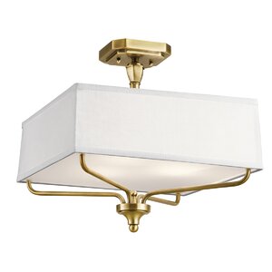 Laurence 3-Light Semi Flush Mount