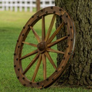 Wagon Wheel Decor Wayfair Charred Deluxe Wagon Wheel Wall Décor