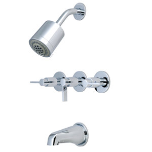 Nuvo Fusion Dual Function Tub and Shower Faucet with Lever Handles