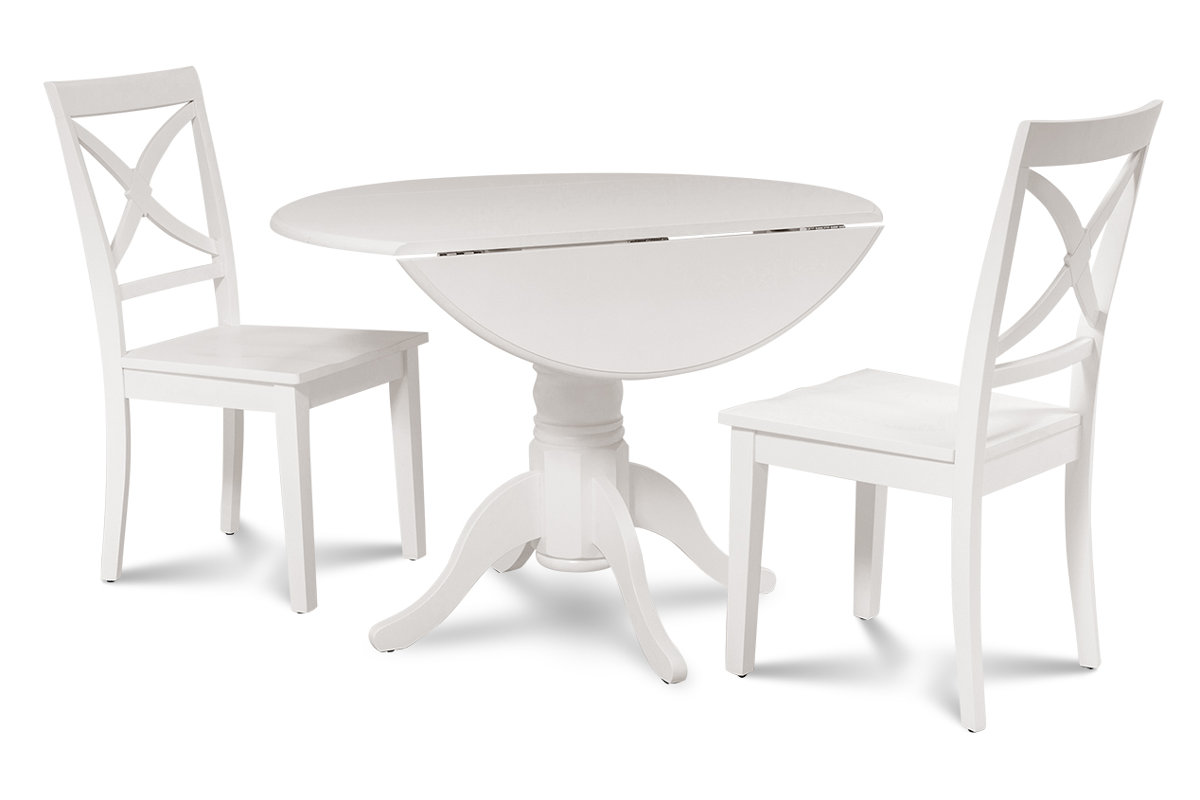 Alcott Hill Chesterton 3 Piece Drop Leaf Dining Set & Reviews | Wayfair Alcott Hill Chesterton 3 Piece Drop Leaf Dining Set & Reviews | Wayfair