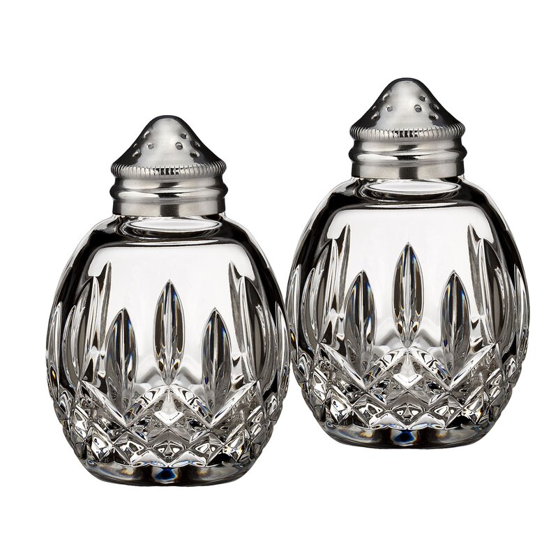 Waterford Giftology Round Salt and Pepper Set | Wayfair