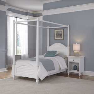 Harrison Canopy 2 Piece Bedroom Set by Beachcrest Home