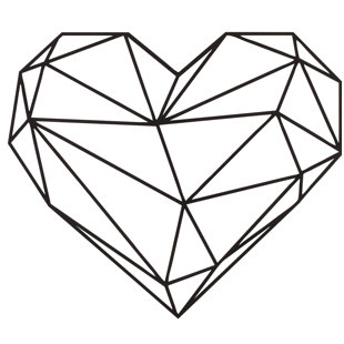 metal heart wayfair co