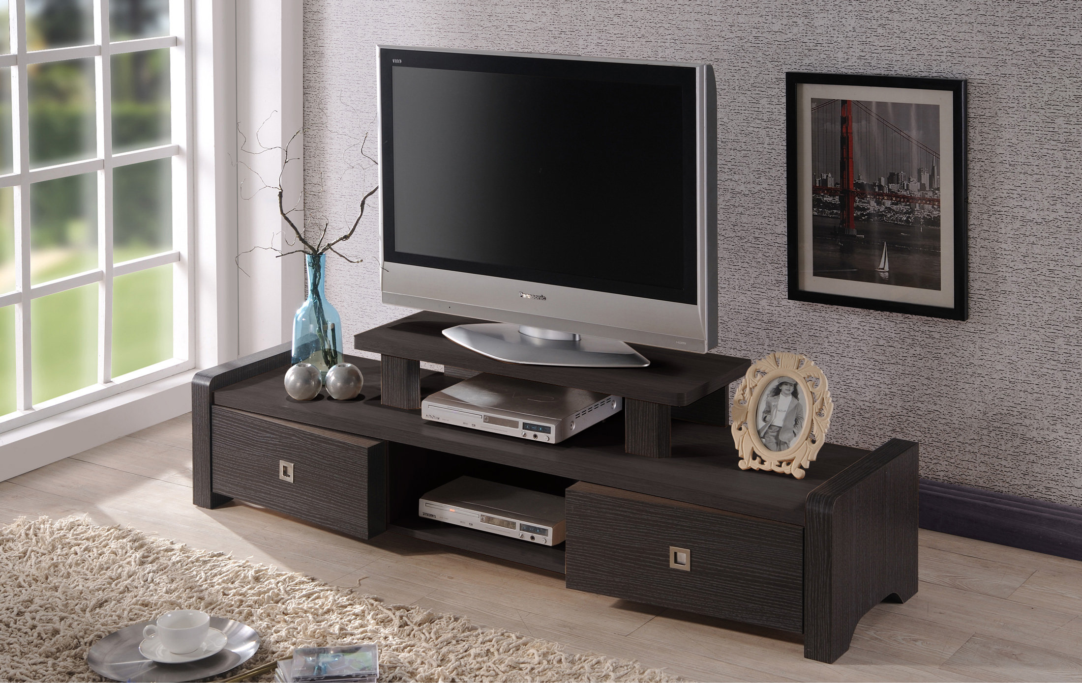 Baxton Studio Tv Stand For Tvs Up To 58