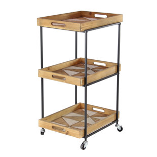 3 tier bar cart kitchen lea modern 3tier bar cart contemporary tier allmodern 3 tier bar cart kitchen lea modern 3tier bar cart contemporary tier allmodern