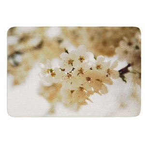 Flowering Pear by Angie Turner Bath Mat