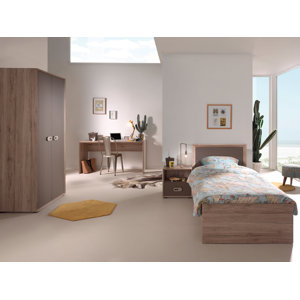 4-tlg. Schlafzimmer-Set Emma, 90 x 200 cm von Vi..