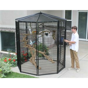 8 Sided Bird Aviary