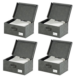 4-tlg. Box Liberta aus Textil von Wenko