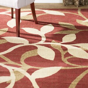 Gaskins Red Area Rug