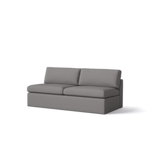 Barton Modern Armless Sofa Wayfair Marfa Armless Sofa