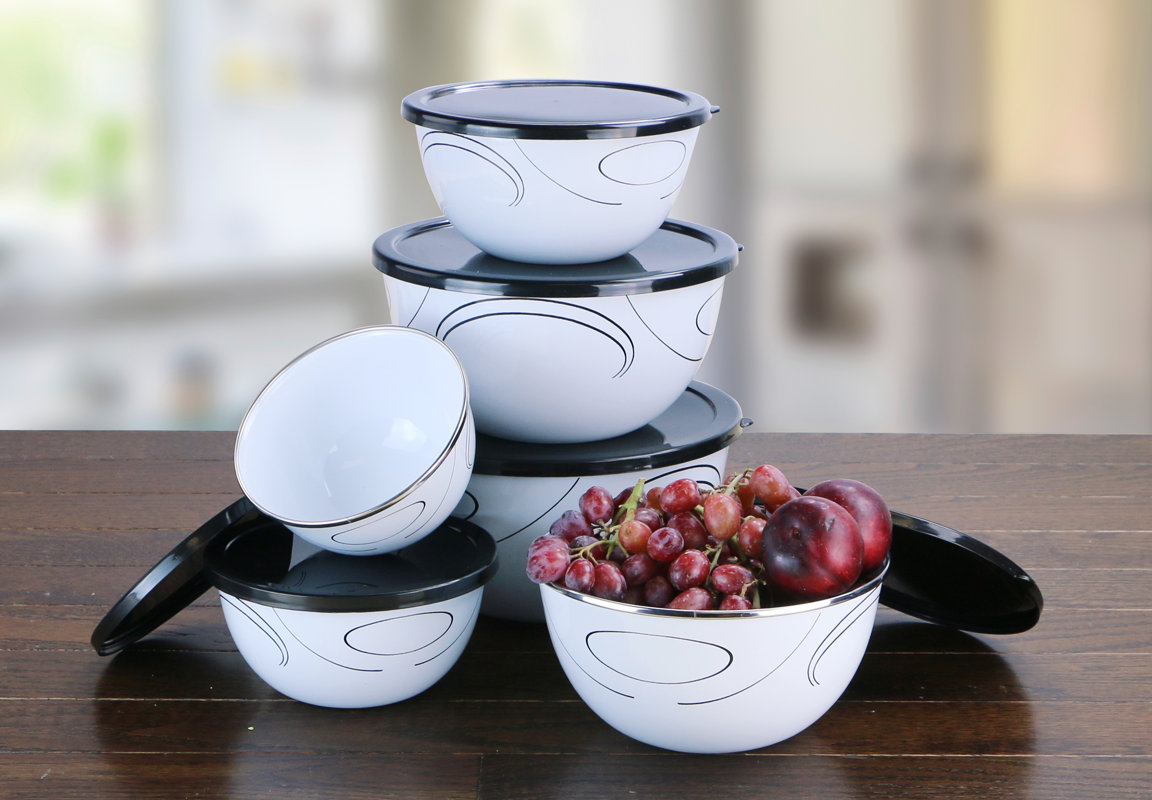 Corelle Simple Lines 6 Container Food Storage Set & Reviews Wayfair