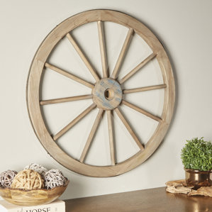 Wagon Wheel Wall Decor wagon wheel decor | wayfair Wagon Wheel Wall Decor wagon wheel decor | wayfair