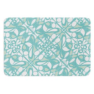 Swirling Tiles by Miranda Mol Bath Mat