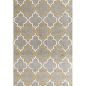 Freeman Gray / Yellow Area Rug