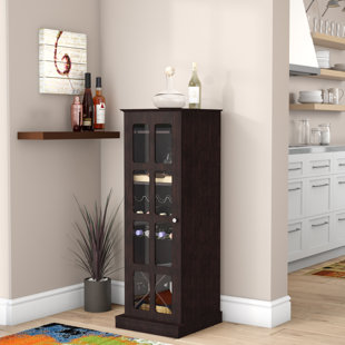 Mini Bar Fridge Cabinet Wayfair Carmean Mini Bar With Wine Storage
