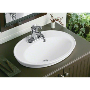Serif Self Rimming Bathroom Sink 8