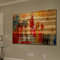 'Abbott Kinney' by Parvez Taj Painting Print on Natural Pine Wood