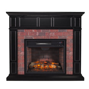 Monrovia Media Infrared Electric Fireplace by Alcott Hill