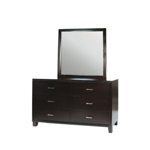 Enrico 6 Drawer Double Dresser by A&J ..