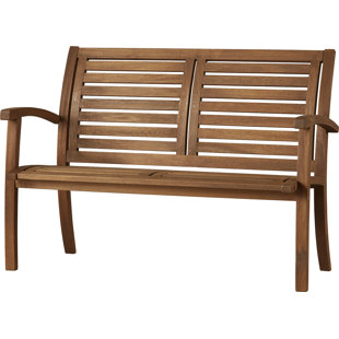 Modern Contemporary 36 Inch Outdoor Bench Allmodern Roseland Eucalyptus Garden Bench
