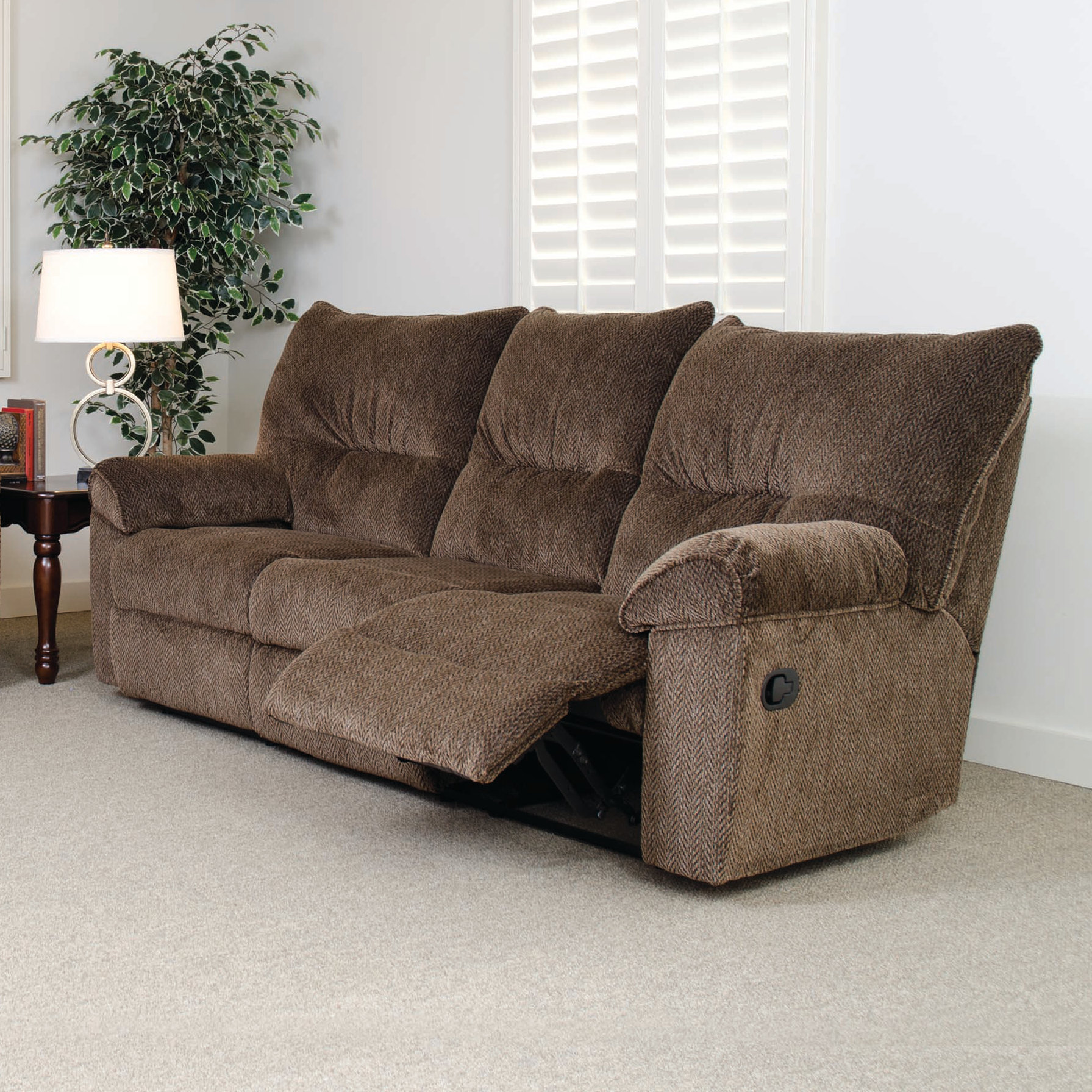 Serta Upholstery Double Reclining Sofa & Reviews Wayfair
