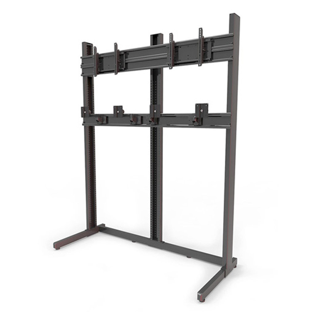 Best Mounting MultiMonitor Floor Stand Mount for LCD/Plasma/LED Wayfair