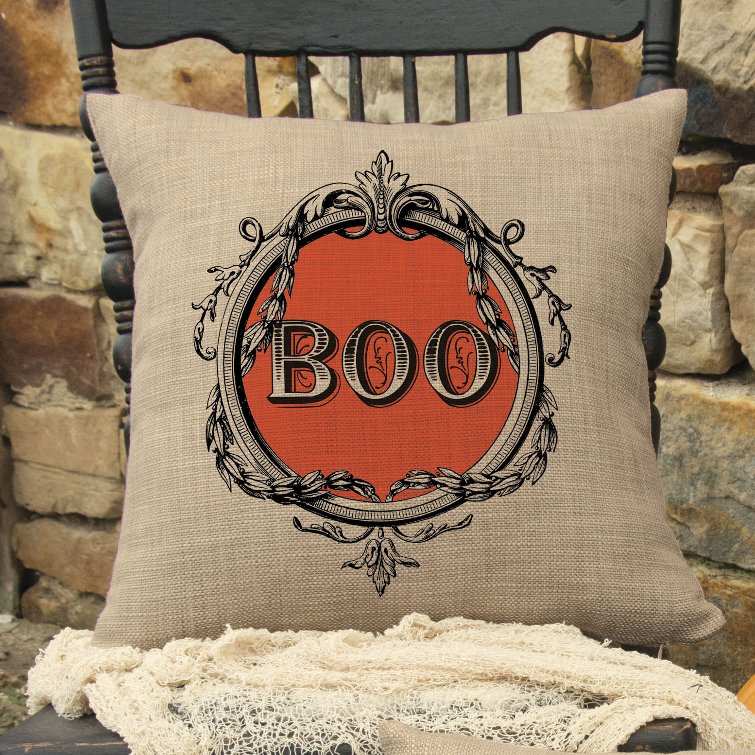 Heritage Lace Halloween Frames Throw Pillow Wayfair
