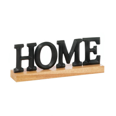 Decorative Home Block Letter Olive Wood Decorative Carved Letters