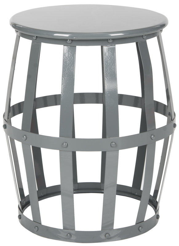 Birch Lane™ Allston Iron Garden Stool & Reviews Wayfair