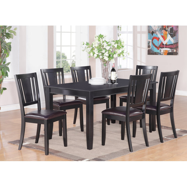 Wooden Importers Dudley 6 Piece Dining Set & Reviews Wayfair