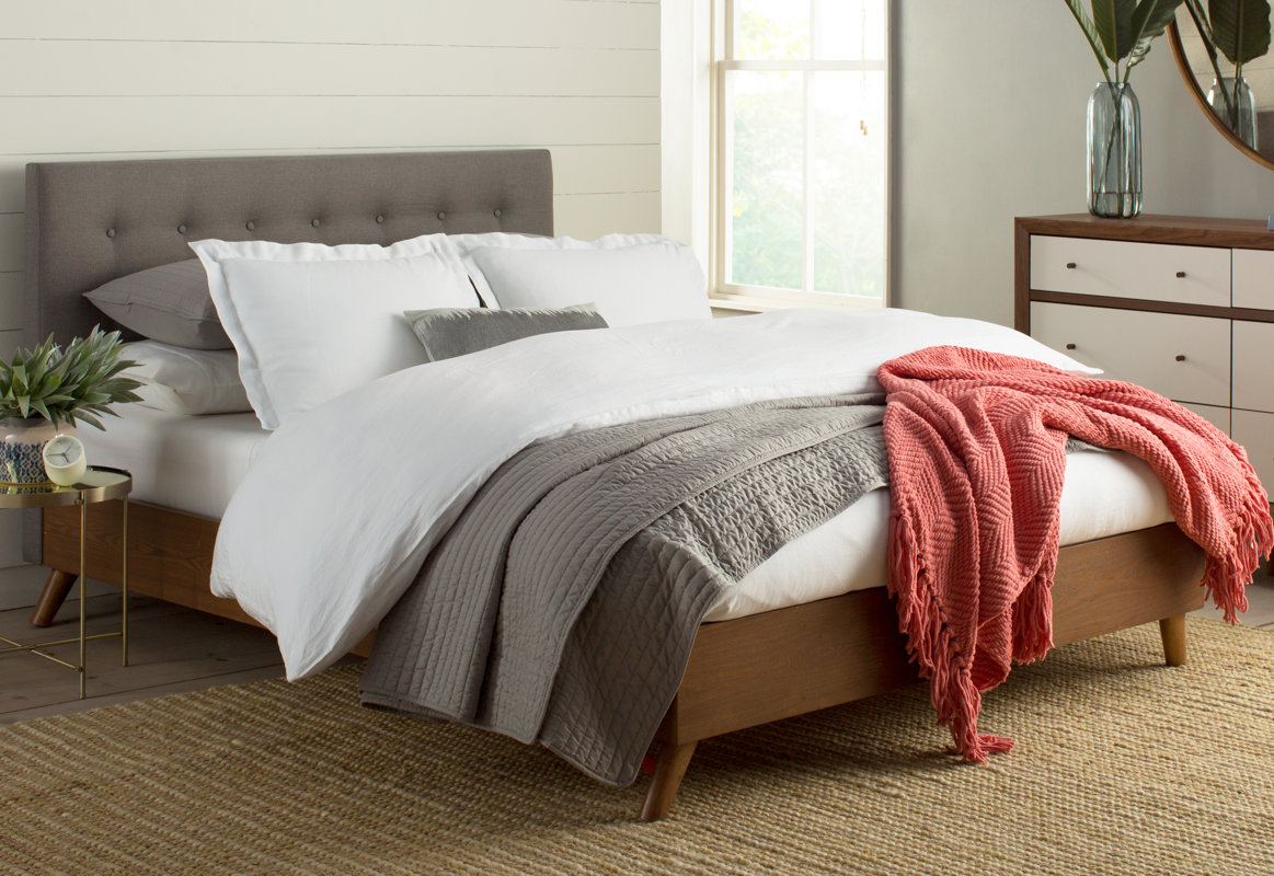 Brayden Studio Smallwood Upholstered Platform Bed Reviews Wayfair - Defaultname brayden studio smallwood upholstered platform bed reviews wayfair - defaultname