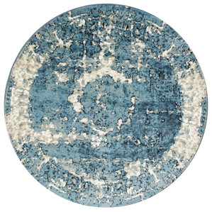 14 931 Round Rugs Wayfair Stewiacke Blue Area Rug