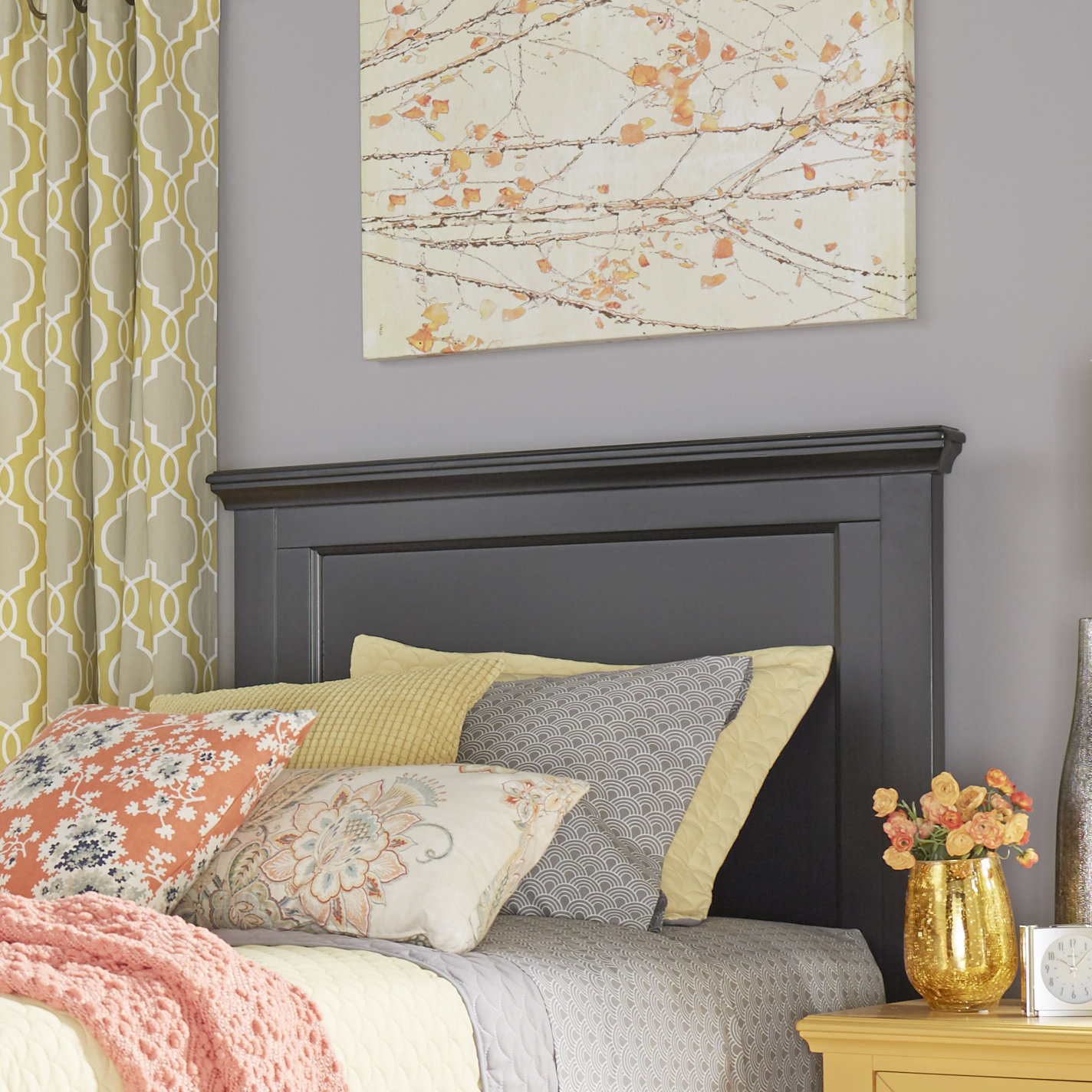 Isabella Panel Headboard & Reviews Birch Lane