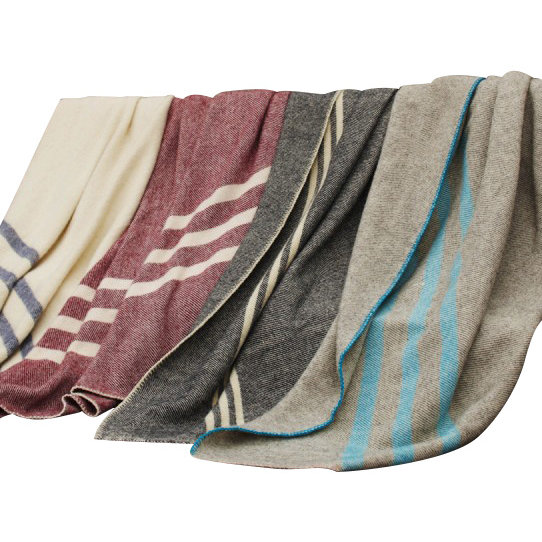 Striped Wool Throw Blanket & Reviews AllModern