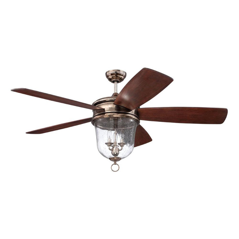 craftmade 60" fredericksburg 5-blade ceiling fan & reviews | wayfair craftmade 60" fredericksburg 5-blade ceiling fan & reviews | wayfair
