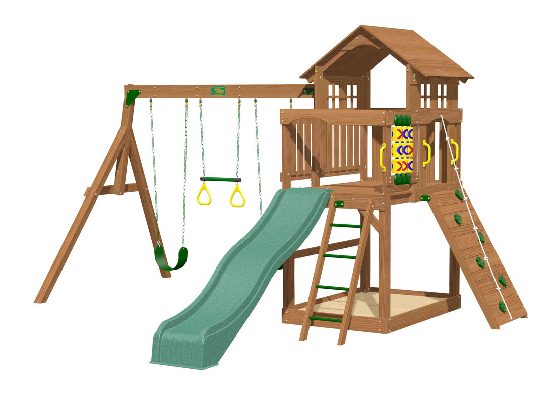 Creative Playthings Eagle Point Swing Set & Reviews Wayfair