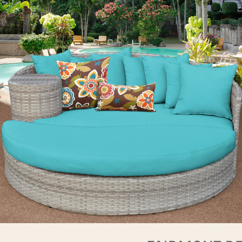 TK Classics Fairmont Daybed with Cushions & Reviews | Wayfair
