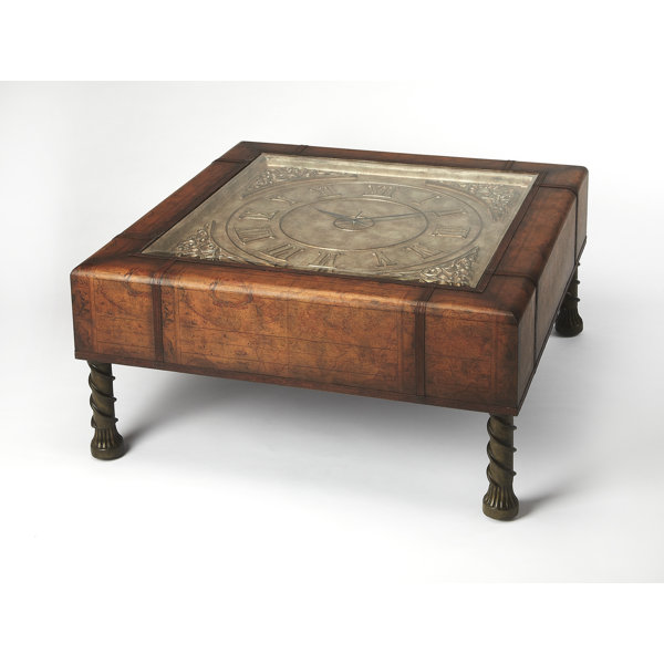 butler heritage clock coffee table & reviews | wayfair butler heritage clock coffee table & reviews | wayfair