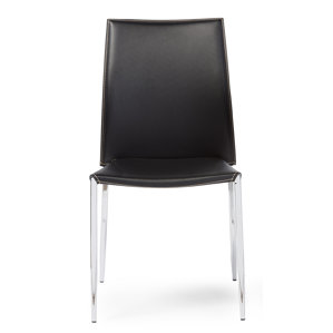 Genuine Leather Dining Chairs | Joss & Main