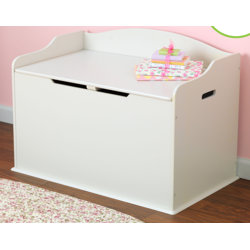 kidkraft austin toy box grey fog