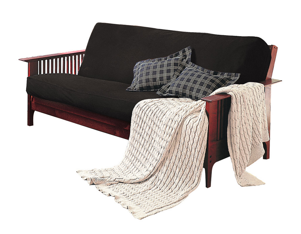 Fresh Ideas Levinsohn Futon Slipcover & Reviews Wayfair