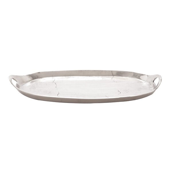 Woodland Imports Oval Serving Tray & Reviews | Wayfair