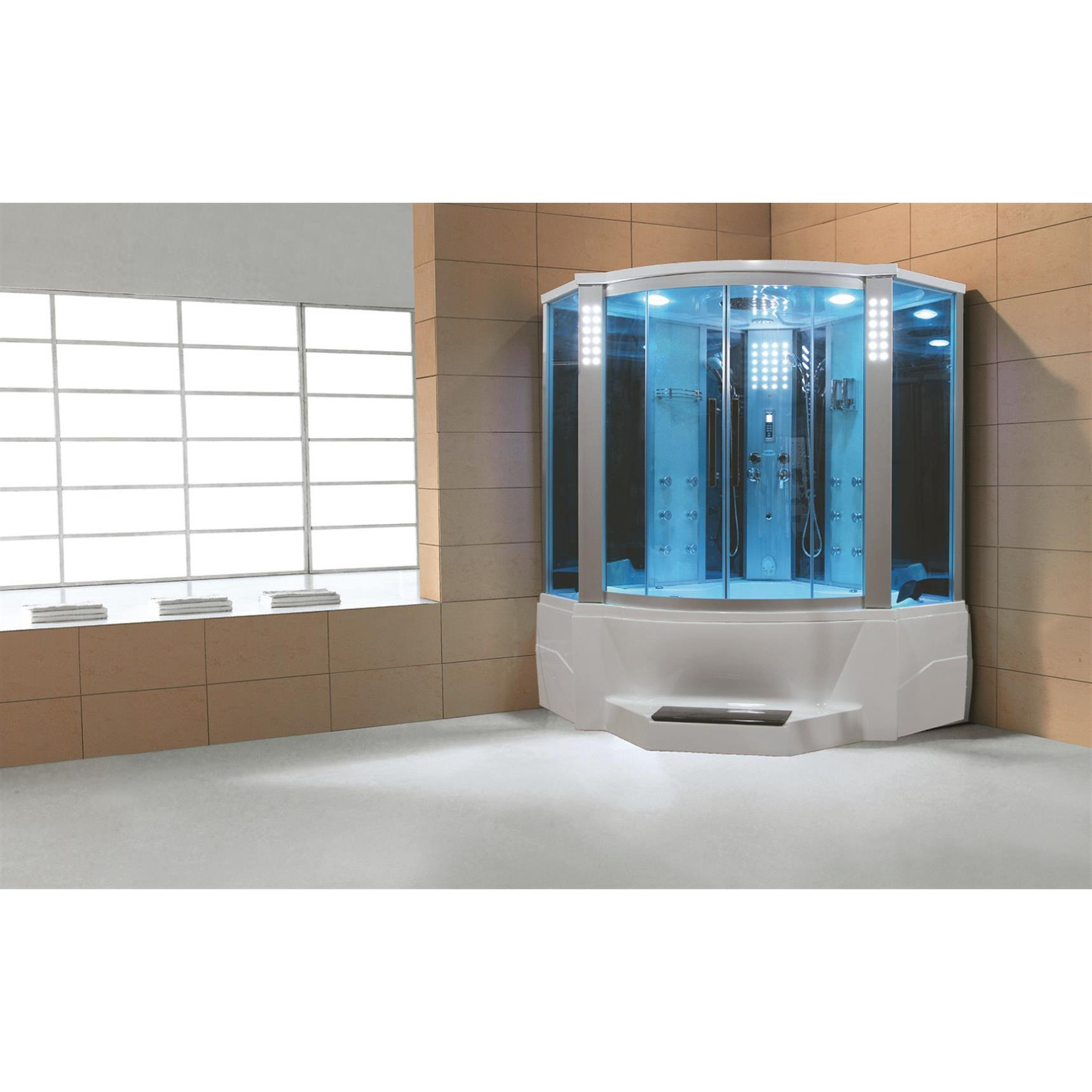 Eagle Bath Sliding Door Steam Shower Enclosure Unit & Reviews Wayfair